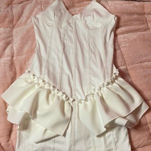 Shein, White Dress, Large